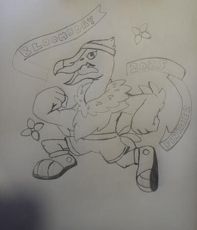 Doomsday Hill Vulture Sketch