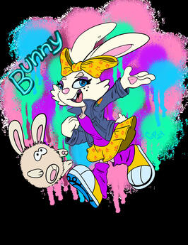 Cassi Bunny Illustration