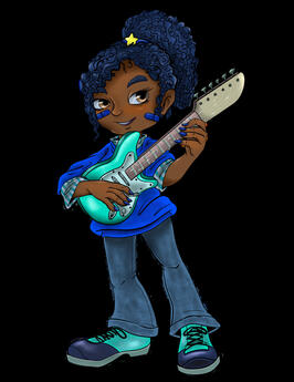 Crystal Character Illustration